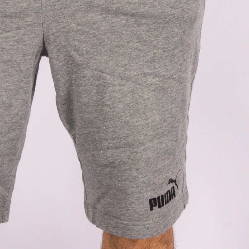 Bermuda Puma Essentials Jersey Cinza